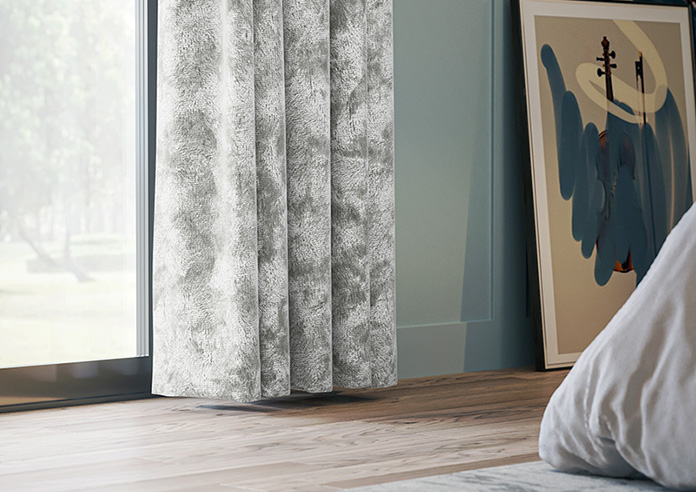 Cyrus Crushed Velvet, Glint - Made to Measure Curtains - Image 5